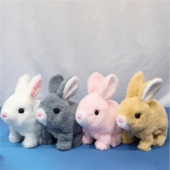 This cute and realistic bunny robot toy is perfect for Easter Interactive Gift - Picture 6 of 10